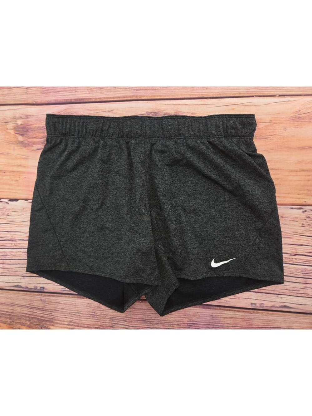 Nike Dri-FIT Womens Gray Training Shorts Large